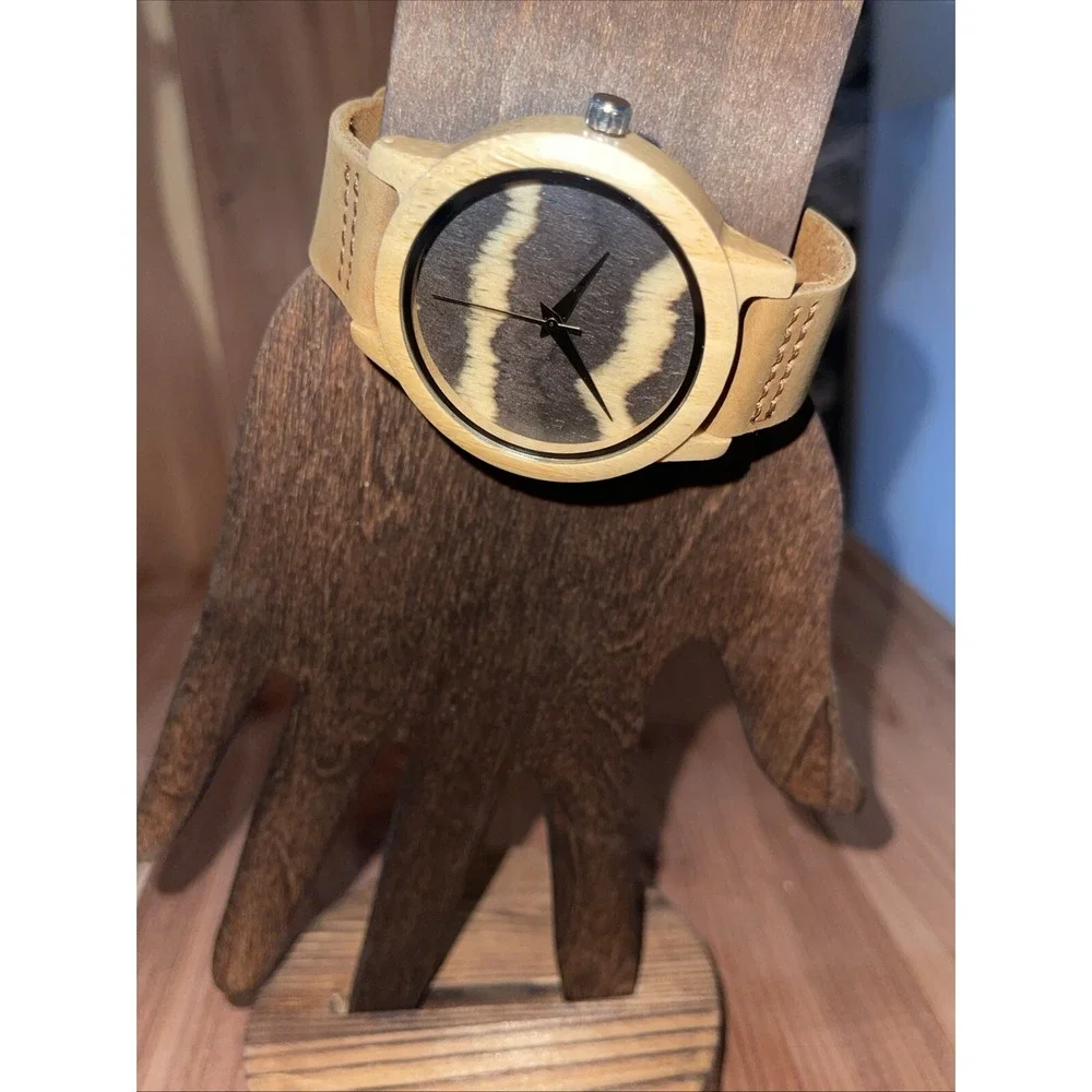 Wood Watch Unisex Wooden Watch -Needs Battery